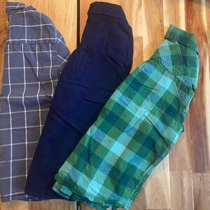 Lot of 3 boys button downs